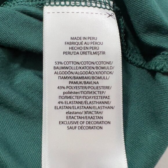 Polo Golf Ralph Lauren Men’s Performance Polo Shirt Green Wicking Fabric Size XL - Picture 9 of 13